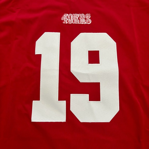 San Francisco 49ers Deebo Samuel NFL #19 Jersey Red - Picture 3 of 7